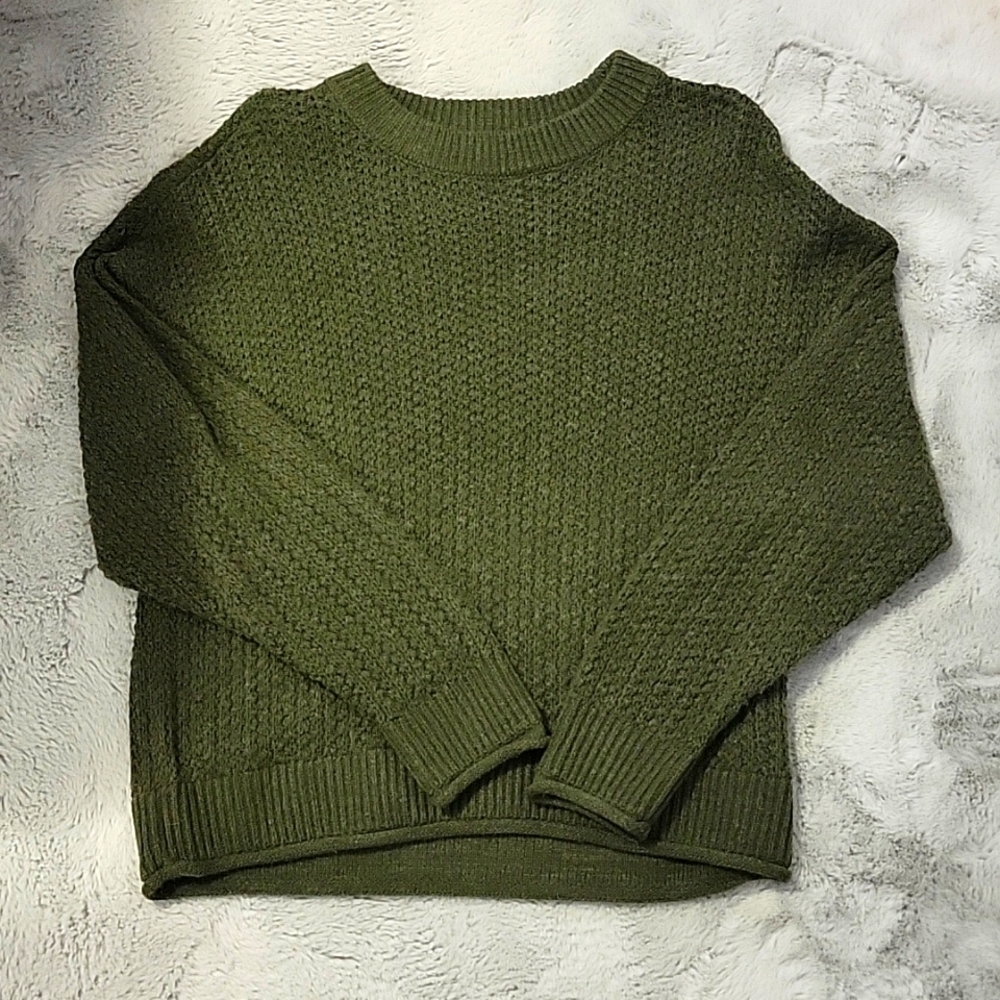 Green sweater